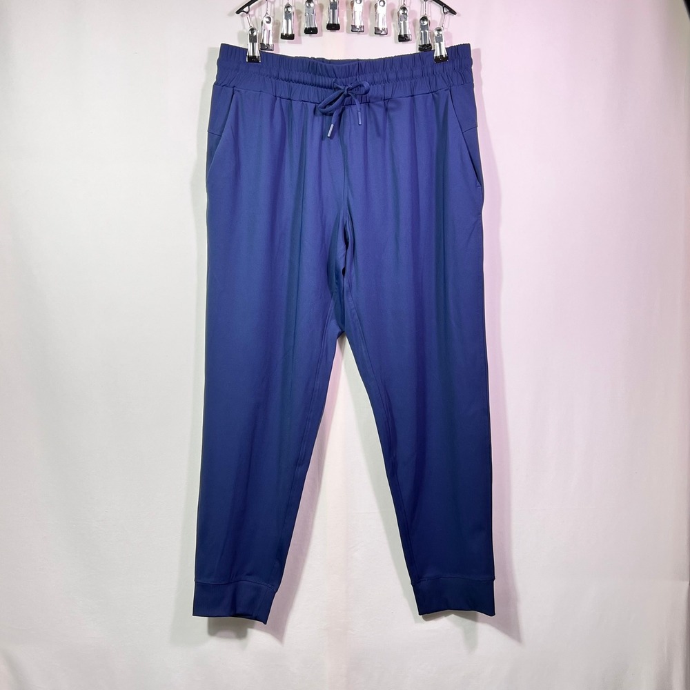 Member's Mark Womens Travel Jogger Navy Blue Stretch Pants Size L